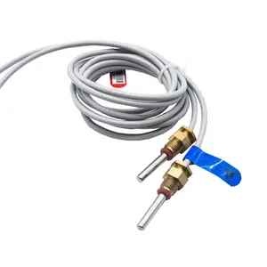 High Accuracy PT1000 Waterproof Temperature Sensor Probe Flow Meter Sensor For Heat Meter And Temperature Control Valve