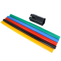 Manchons de raccordement intermédiaire thermorétractables HDS 1kV pour câbles, en PE, diamètre 2,5 mm, colorés et personnalisables