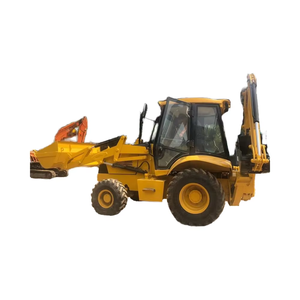 Máquina de construcción de ingeniería de segunda mano usada Catterpillar CAT 420F retroexcavadora de ruedas 416E 420F 430F - Product Image 1