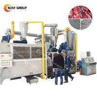 SUNY — bouteille en plastique et en aluminium, boîte séparée, recyclage et distributeur