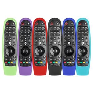 Étui de télécommande en silicone compatible avec <span class=keywords><strong>LG</strong></span> AKB75855501 <span class=keywords><strong>AN</strong></span>-MR20GA <span class=keywords><strong>AN</strong></span>-MR650A AKB75075301 <span class=keywords><strong>AN</strong></span>-<span class=keywords><strong>MR600</strong></span> <span class=keywords><strong>AN</strong></span>-MR650 <span class=keywords><strong>AN</strong></span>-MR18BA - Product Image 1
