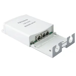 1 PoE In To 2 PoE Out Extend 100 Meters 328 Ft 3 Ports 100M Gigabit Outdoor Waterproof Poe Extender