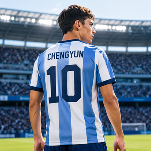 <span class=keywords><strong>Maillot</strong></span> <span class=keywords><strong>de</strong></span> football rayé moderne <span class=keywords><strong>personnalisé</strong></span> avec tissu haute performance pour les académies <span class=keywords><strong>de</strong></span> jeunes - Product Image 3