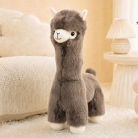 Peluche d'alpaga personnalisée mignonne, cadeau idéal pour les enfants, personnalisation et vente en gros disponibles