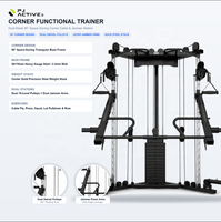 Appareil de fitness professionnel à double poulie et câbles croisés, équipement sportif fonctionnel en acier, direct usine