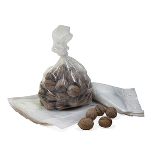 Sacchetti Neutri Staccabili 12x45 Cm in Polietilene per Conservazione Alimenti con Soffietto Laterale - Product Image 4