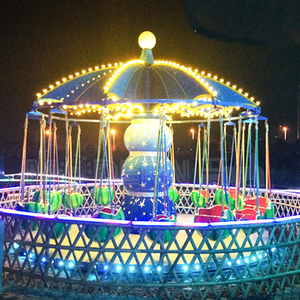 Atracciones de Feria: Silla Voladora Pequeña Giratoria, Juego Infantil para Parque de Atracciones en Venta - Product Image 1