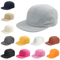 Fabrieksprijs 5 Panel Sport Baseball Cap Zwart Skateboarden Originele Kamp Verstelbare Hoed Voor Mannen En Vrouwen