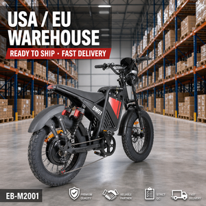 Bici Elettrica da Fuoristrada Veloce 55km/h con Motore Centrale 48V 1000W, Freni Idraulici Anteriori e Posteriori, Pneumatici Fat 20x4.0, E-Bike <span class=keywords><strong>Scrambler</strong></span> Off-Road - Product Image 1