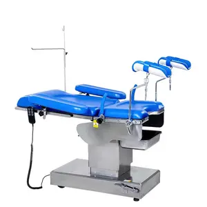 Best Selling Examination Bed 304 Stainless Steel Manual Medical Obstetric Tables Gynecological Tables