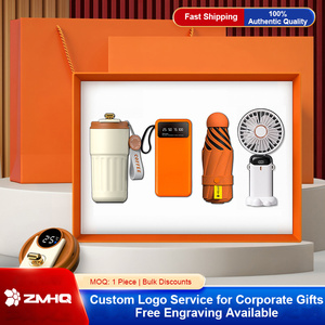Set de Regalo de <span class=keywords><strong>Gadgets</strong></span> Eléctricos para Invitados de Boda, Souvenirs Asiáticos 2027: Taza ZMHQ + Batería Externa + Paraguas + Ventilador de Mano, Superventas 2026 - Product Image 2