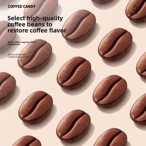 Bonbons durs instantanés saveur expresso, anti-somnolence, à croquer, pour les influenceurs, 1000g en vrac, rafraîchissants pour la conduite, collation contre la somnolence - Product Image 2