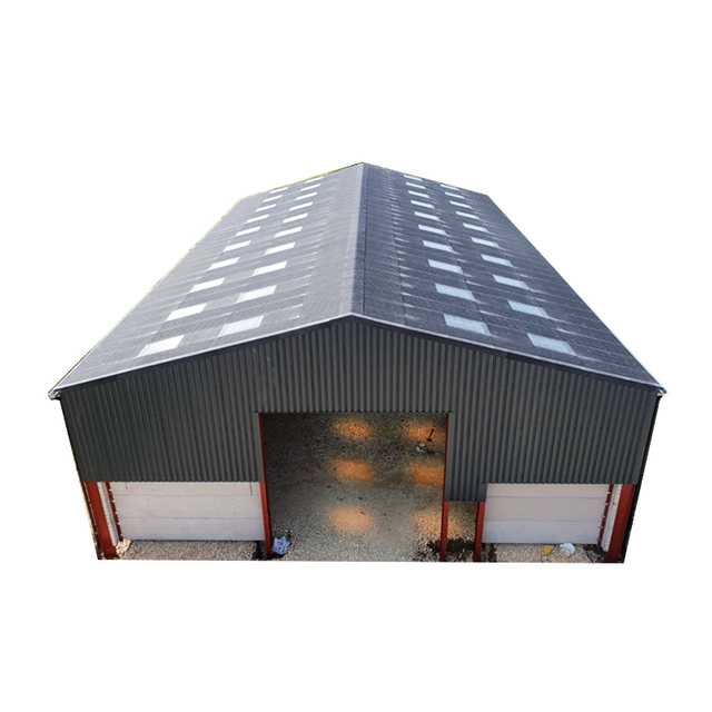 Industrial Prefabricated Steel Warehouse Workshop Metal Building Factory Shed
