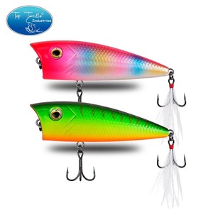 Señuelo Artificial de Superficie, Cebo Duro ABS, Boca Abierta, Cormorán, 70mm 10g, 60mm 7g, Cebo Falso Luminoso - Product Image 2