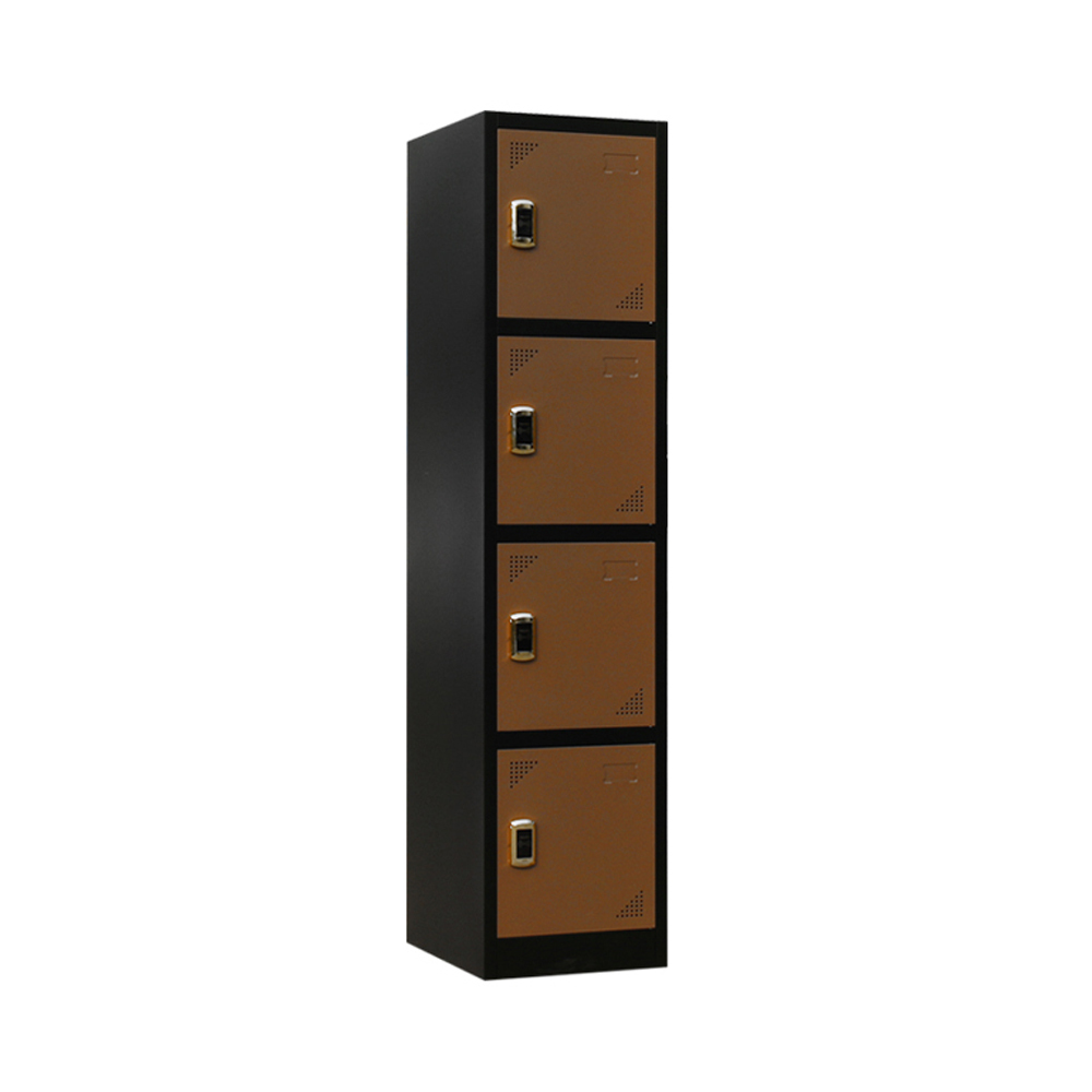 Haute Qualité 4 Portes En Acier Coloré Casier de Garde-Robe