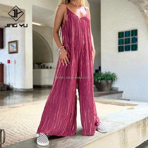 Mono Enterizo sin Mangas para Mujer, con Cintura Ajustada y Control de Abdomen, Pierna Ancha, Venta al Por Mayor, Envío Rápido 2024 - Product Image 2