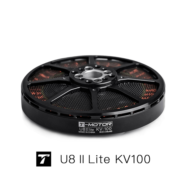 T-MOTOR U8II Lite KV85/KV100 Heavy Lift Industrial Drone Motor for Aerial Mapping, Monitoring & Cruising UAV
