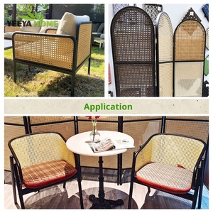 Fettuccia ottagonale in rotolo di <span class=keywords><strong>Rattan</strong></span> di <span class=keywords><strong>plastica</strong></span> a rete da 1/2 "in <span class=keywords><strong>Rattan</strong></span> di polietilene artificiale - Product Image 5