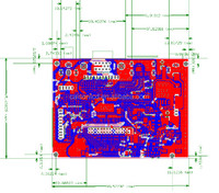 Carte de contrôle LCD FHD LVDS RTD2660 V.1 1280*800, prend en charge l'entrée de signal LVDS, alimentation 12V, 60Hz