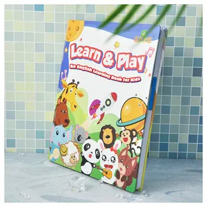 Chidren <span class=keywords><strong>parole</strong></span> 420 apprendimento fonetico libro parlante giocattoli educativi intelligenti per bambini che imparano e-Book - Product Image 1