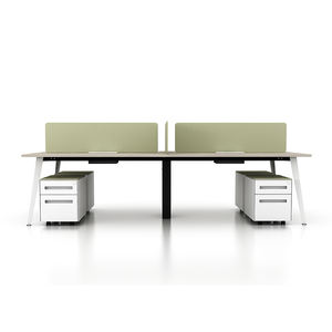 Divisores <span class=keywords><strong>de</strong></span> escritorio comerciales modernos para <span class=keywords><strong>oficina</strong></span>, estaciones <span class=keywords><strong>de</strong></span> trabajo <span class=keywords><strong>de</strong></span> módulo abierto, Partición <span class=keywords><strong>de</strong></span> 4 asientos, solución asequible para el personal <span class=keywords><strong>de</strong></span> <span class=keywords><strong>oficina</strong></span> - Product Image 2