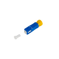 Usine directe FTTH FTTB FTTX Ftth adaptateur de fibre optique SM MM SC FC ST LC Apc Upc adaptateur 0.2dB équipement de fibre optique