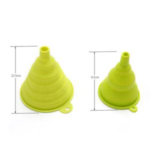 Tamanho grande portátil dobrável de silicone funil - Product Image 5
