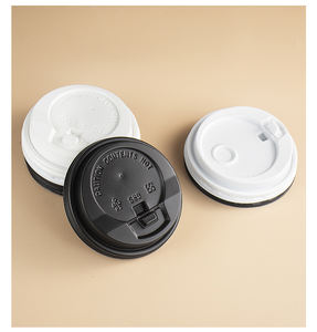 ฝาปิดเครื่องดื่มร้อนขนาด 90 มม. สำหรับแก้วกาแฟ ผลิตจากพลาสติก PP เกรดอาหาร ทนความร้อน ปราศจากกลิ่น สำหรับร้านกาแฟแบบนำกลับบ้าน ใช้ในเชิงพาณิชย์ - Product Image 4