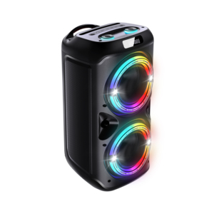ลำโพงดีเจและปาร์ตี้แบบพกพาขนาด6.5นิ้วพร้อมไฟเปลวไฟ RGB อันสวยงาม - Product Image 3