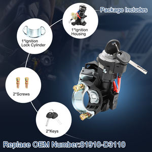 Silinder & Rumah Kunci Pengapian Baru Yithsway 81910-D3110 untuk Model Tucson 1.6T 2016 dengan 2 Kunci Garansi 12 Bulan - Product Image 2