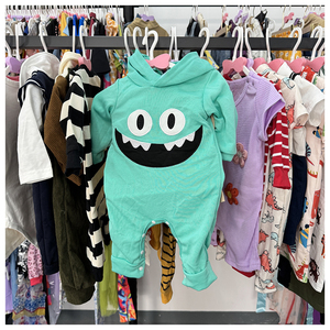 Nueva Llegada, Ropa de Bebé Personalizada, Conjunto de Ropa para Bebé de 9 Meses, Mono con Cierre para Bebé de 0 a 3 Meses Unisex, Venta al Por Mayor - Product Image 3