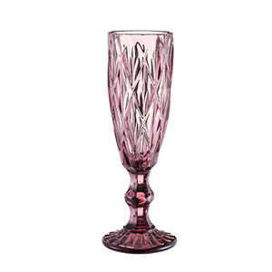 Copa de Champán de 150 ml (5 oz) con Patrón Vintage en Relieve - Product Image 1