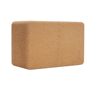 Bloc de yoga en liège naturel de qualité supérieure, brique souple pour les exercices d'équilibre sur les mains, améliore la force et la flexibilité - Product Image 1