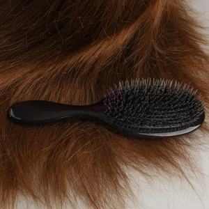 Cepillo de pelo de cerdas de paleta con embalaje y logotipo personalizados, cepillo para peluca, cojín para desenredar, cepillo para extensiones de cabello para masaje del cuero cabelludo - Product Image 6