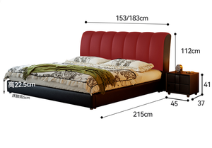 <span class=keywords><strong>Lit</strong></span> de rangement moderne en cuir noir avec vérin hydraulique et tiroirs latéraux - Cadre de <span class=keywords><strong>lit</strong></span> Queen rembourré de luxe - Vente en gros - Product Image 6