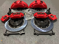 Kit d'étriers de frein BBK à 10 pistons, étriers de frein à disque de 400-420 mm, disques de frein perforés pour Porsche Macan Cayenne Panamera Turbo