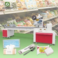 Boîte de scellage automatique en papier de soie cuillère fourchette couteau emballage plastique serviette hygiénique Flow Pack Machine pour
