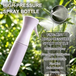 Botella de Spray Continuo de Agua con Pulverización Fina de Plástico Vacía para Uso en Salón de Belleza y Barbería - Product Image 2