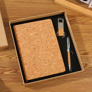 Set regalo aziendale <span class=keywords><strong>di</strong></span> fascia alta in tre pezzi per eventi aziendali Notebook con Logo inciso per le relazioni pubbliche all'ingrosso - Product Image 1