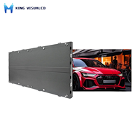 Panel Video Wall LED Tetap Dalam Ruangan Presisi Tinggi P1.5 P1.9 Ultra Tipis 750x500mm Kabinet Die-cast Pemasangan Cepat untuk Teater