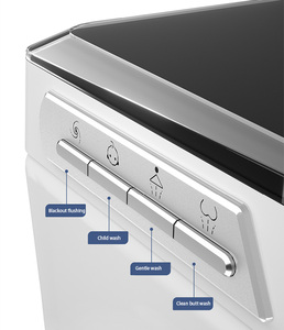Smart Toilets Foshan Wall Mounted Toilet Bided Build in Auto Open Smart Toilet Black Wall Mount 888-A Auto Open Smart Toilet Bla - Product Image 6