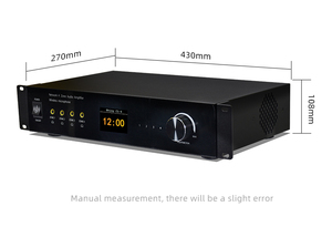 Amplificador de Audio Inteligente de 4 Zonas y 8 Canales, Sonido de Alta Fidelidad APTX HD, Compatible <span class=keywords><strong>con</strong></span> Airplay, <span class=keywords><strong>Spotify</strong></span>, Tidal, Sistema de Música Ambiental para Toda la Casa - Product Image 6