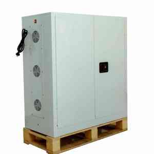Sistema de Almacenamiento de Energía en Contenedor de Iones de Litio de 12 Estaciones, Gabinete de Almacenamiento a Prueba de Fuego y Explosiones para Baterías Externas BC12white BatteryCabi - Product Image 2