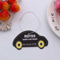 Désodorisant de voiture en papier recyclé de bonne qualité, parfum freesia violette, longue durée, pour purifier l'air de l'intérieur du véhicule