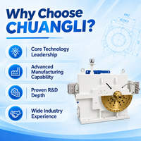Boîte de vitesses haute vitesse NANJING CHUANGLI série CLSX 315 kW pour compresseur industriel et banc d'essai dynamométrique haute vitesse