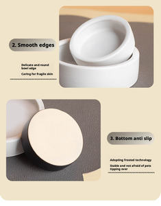 ชามอาหารสัตว์เลื้อยคลานแบบเซรามิกทรงกลม กันน้ำ กันลื่น ป้องกันหนอนหนี สำหรับกิ้งก่า ตุ๊กแก - Product Image 6