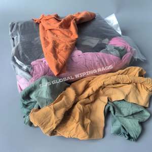 Trapos de Limpieza Industriales de Algodón Reciclado Mixto, Trapos de Felpa para Limpiar Sudaderas, 10 kg, 5 kg - Product Image 1