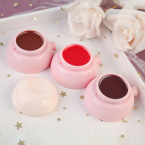 Etiqueta privada Vegan Jelly Tinted Lip Glaze Butter Mask Care Venta al por mayor Fruit Lip Balm <span class=keywords><strong>con</strong></span> <span class=keywords><strong>color</strong></span> - Product Image 6