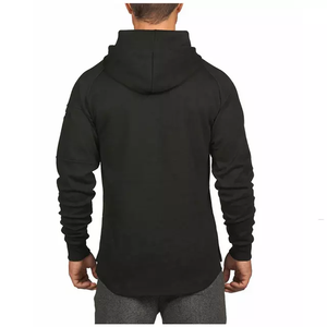 Sudaderas con Capucha de Punto para Hombre, Diseño Sólido Lavado, Tela de Algodón de Alta Calidad, Manga Larga, Logotipo Personalizado Impreso, Talla Grande, Ecológicas, para Exteriores - Product Image 4