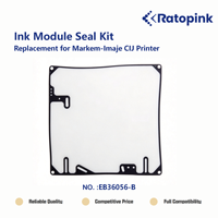 Kit de joint d'étanchéité pour module d'encre Ratopink EB36056-B (ci-dessous), remplacement pour imprimante CIJ Markem-Imaje 9010 9020 9030 9018 9028